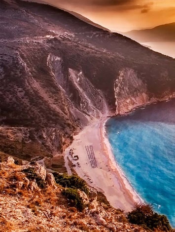 Плаж-Миртос-остров-Кефалония-Гърция-1